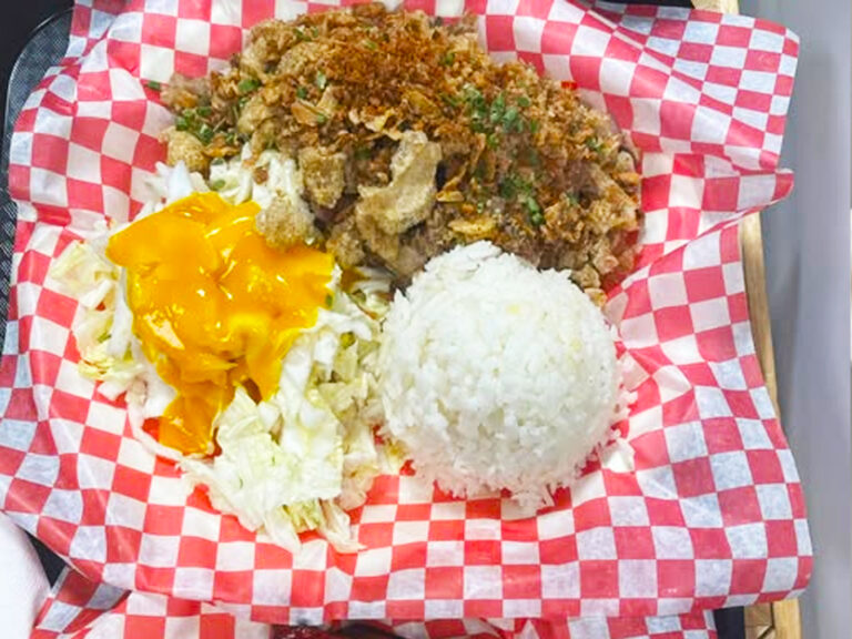 sisig meal